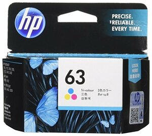 【中古】HP 63 インクカートリッジ カラー