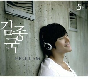 【中古】キム・ジョングク 5集 - Here I Am(韓国盤)