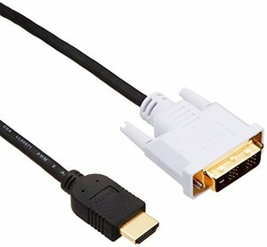 【中古】エレコム HDMI-DVI変換ケーブル シングルリンク 1.0m DH-HTD10BK