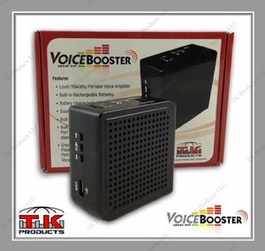 【中古】VoiceBooster Voice Amplifier & Mp3 Player 16watts Black MR2200 (Aker) by TK Products%カンマ%Portable%カンマ% for Teachers%