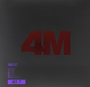 【中古】7thミニアルバム - Act. 7 (韓国盤)