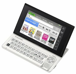 【中古】カシオ デジタル英会話学習機 EX-word RISE XDR-B10WE ホワイト コンテンツ40