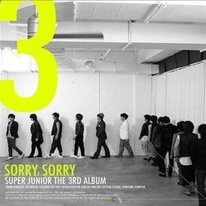 【中古】Super Junior 3集 - Sorry%カンマ% Sorry (バージョンA)(韓国盤)