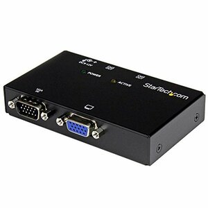 【中古】StarTech.com Cat5ケーブル対応2ポートVGAディスプレイエクステンダー延長器(送信機のみ) カテゴリ5 LANケーブルにて最大150m延長