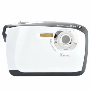 【中古】Kenko 防水デジタルカメラ DSC-808W WH(ホワイト)