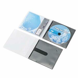 【中古】エレコム ディスクケース 省スペース CD DVD 1枚収納 30枚パック ブラック CCD-DPC30BK