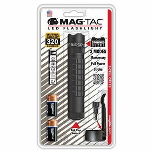 【中古】MAG-LITE(マグライト) マグタック LED クラウンベゼル SG2LRA6 ブラック