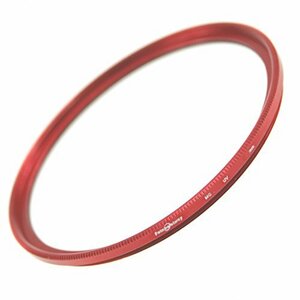 【中古】ZEROPORT JAPAN レンズ保護用フィルター マルチコート MC-UVフィルター ドレスアップフィルター 77mm RED FBWZPJRED77