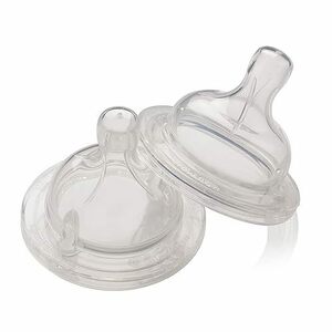 [ used ] clean can tea n(Klean Kanteen) nipple baby bottle for slow flow 19322045000001 transparent 1. hole 