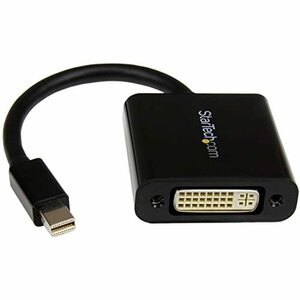 【中古】StarTech.com Mini DisplayPort - DVI 変換アダプタ 1920x1200 Mini DP ディスプレイアダプタ MDP2DVI3