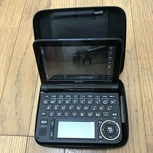 【中古】シャープ カラー電子辞書Brain 高校生モデル ブラック系 PW-G5300-B