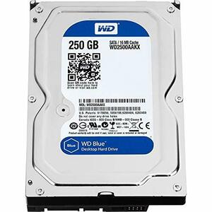 【中古】Western Digital wd2500aakx Caviarブルー250?GB 7200?RPM 16?MBキャッシュSATA 6.0?GB / s 3.5内蔵ハードドライブ