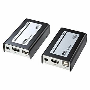 【中古】サンワサプライ HDMI+USB2.0エクステンダー VGA-EXHDU
