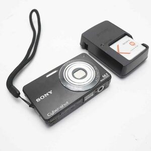 【中古】ソニー SONY デジタルカメラ Cybershot W350 ブラック DSC-W350/B