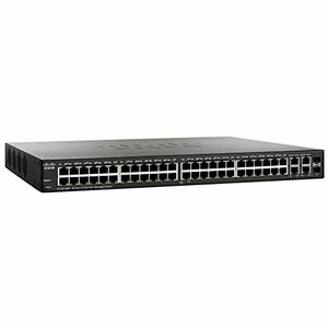 【中古】Cisco Small Business 24-Port PoE+ 2 x SFP L3 Switch P/N: SF300-24PP-K9-NA