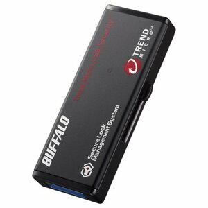 【中古】BUFFALO 暗号化機能 管理ツール USB3.0 セキュリティーUSBメモリー ウイルスチェック 8GB RUF3-HS8GTV