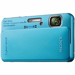 【中古】ソニー SONY デジタルカメラ Cybershot TX10 1620万画素CMOS 光学ｘ4 ブルー DSC-TX10/L