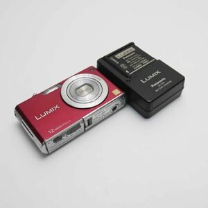 【中古】パナソニック デジタルカメラ LUMIX (ルミックス) FX40 フレッシュレッド DMC-FX40-R