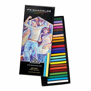 [ б/у ] prizma цвет * искусство палочка s( ось нет ) цветные карандаши 24 -цветный набор 