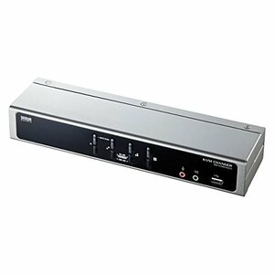 【中古】サンワサプライ デュアルリンクDVI対応パソコン自動切替器(4:1) SW-KVM4HDCN