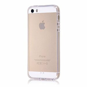 【中古】レイ・アウト iPhone SE / iPhone5s / iPhone5 ケース ハイブリッド(TPU+ポリカーボネイト)ケース クリア RT-P11CC2/C