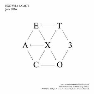 【中古】EXO、3rd Full Album_[EX’ACT](Korean Ver.)