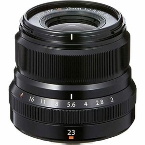 【中古】FUJIFILM 単焦点広角レンズ XF23mmF2 R WR B ブラック