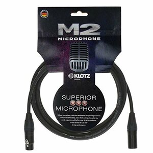 [ used ]KLOTZ black tsu/ M2FM1-0500 5m M2 series microphone cable 