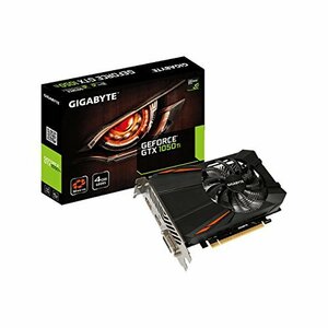 【中古】GIGABYTE ビデオカードGEFORCE GTX 1050Ti搭載 GV-N105TD5-4GD