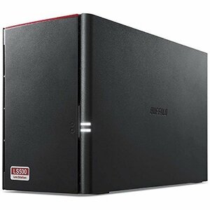 【中古】BUFFALO LinkStation for SOHO LS520DNBシリーズ NAS用HDD搭載 2ドライブNAS 3 4TB LS520DN0402B