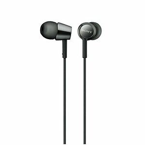 【中古】ソニー イヤホン MDR-EX155 : カナル型 ブラック MDR-EX155 B