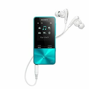 【中古】ソニー ウォークマン Sシリーズ 4GB NW-S313 : MP3プレーヤー Bluetooth対応 最大52時間連続再生 イヤホン付属 2017年モデル ブル