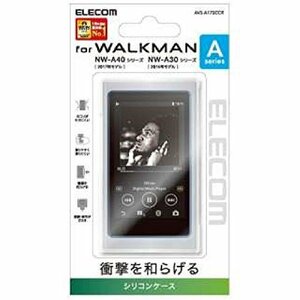【中古】エレコム Walkman A シリコンケース クリア AVS-A17SCCR
