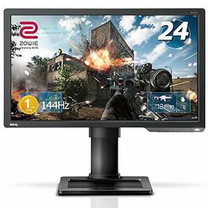 【中古】BenQ ゲーミングモニター 24インチ 144Hz 1ms ブルーライト軽減 ZOWIE XL2411P フルHD HDMI DisplayPort DVI端子 ディスプレイ