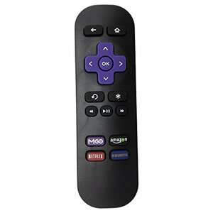 【中古】新しい互換交換リモートコントロール、roku 1?2?3?4?Lt HD XD XS Player with 4ショートカットキー