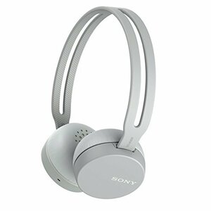 【中古】ソニー ワイヤレスヘッドホン WH-CH400 : Bluetooth対応 最大20時間連続再生 マイク付き 2018年モデル グレー WH-CH400 H