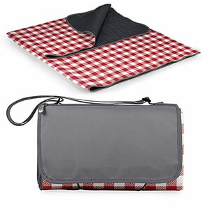【中古】ONIVA 920-00-300-000-0 Blanket Tote XL Outdoor Picnic Blanket - Red Check with Gray