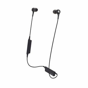 【中古】Audio Technica Bluetooth カナル型ヘッドフォン One Size ATH-CK200BTBK