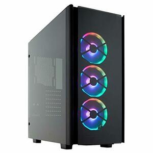 【中古】Corsair Obsidian 500D RGB SE ミドルタワー型PCケース [RGBファン搭載モデル] CS7305 CC-9011139-WW