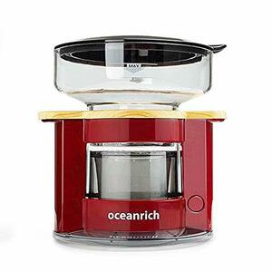 【中古】オーシャンリッチ(Oceanrich) 自動ドリップ・コーヒーメーカー レッド UQ-CR8200RD