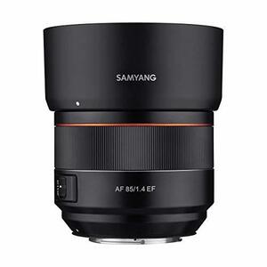 【中古】Samyang 85mm F1.4 高速オートフォーカスレンズ Canon EFマウント用 ブラック (SYIO85AF-C)