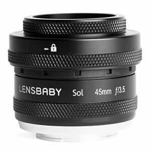 【中古】Lensbaby ティルトレンズ SOL 45 45mm F3.5 ソニーαE用 マニュアルフォーカス フルサイズ対応