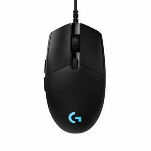 【中古】Logicool G Pro ゲーミングマウス 有線 HEROセンサー 軽量3g LIGHTSYNC RGB G-PPD-001r 国内正規品