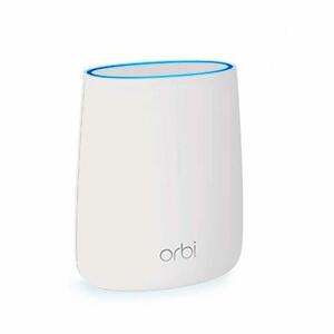 【中古】NETGEAR メッシュWiFi無線LANルーター単体(1台) Orbi Micro トライバンド 11ac 速度AC2200 推奨30台/100 RBR20