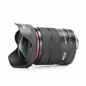 【中古】MEKE 6-11mm F/3.5 広角APS-C マニュアルフォーカス 魚眼ズームレンズ Nikon Fマウント D500 D3200 D3300 D3400 D5200 D5300 D5500