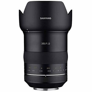 【中古】Samyang XP 35mm F1.2 高速広角レンズ Canon EF用