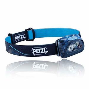 【中古】Petzl(ペツル) ヘッドライト LEDライト アクティック E099FA01 ブルー