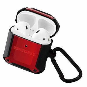 【中古】エレコム airpods ケース ZEROSHOCK 2019/2016発売モデル対応 レッド AVA-APZERORD