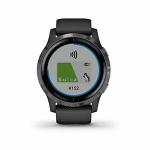 【中古】GARMIN vivoactive 4 Black/Slate 010-02174-17