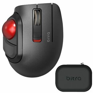 【中古】エレコム マウス Bluetooth (iOS対応) トラックボール Sサイズ 小型 親指 5ボタン 静音 ブラック M-MT1BRSBK